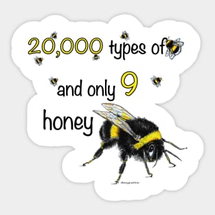 Honey bee Sticker